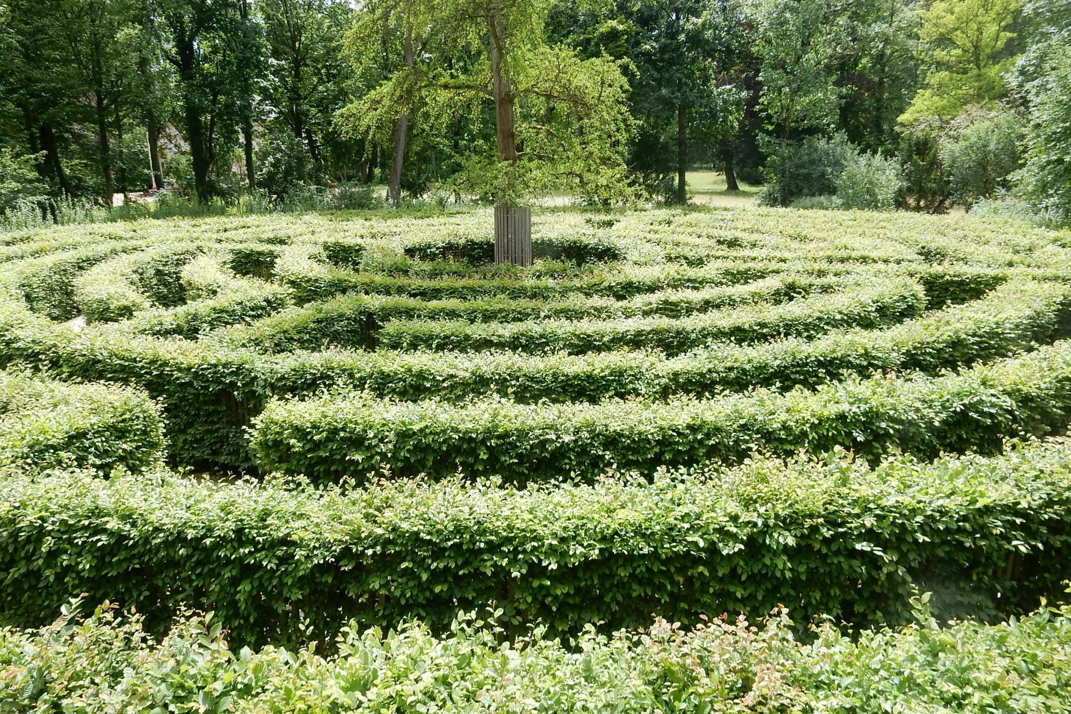 Irrgarten Schoenbusch in Aschaffenburg
