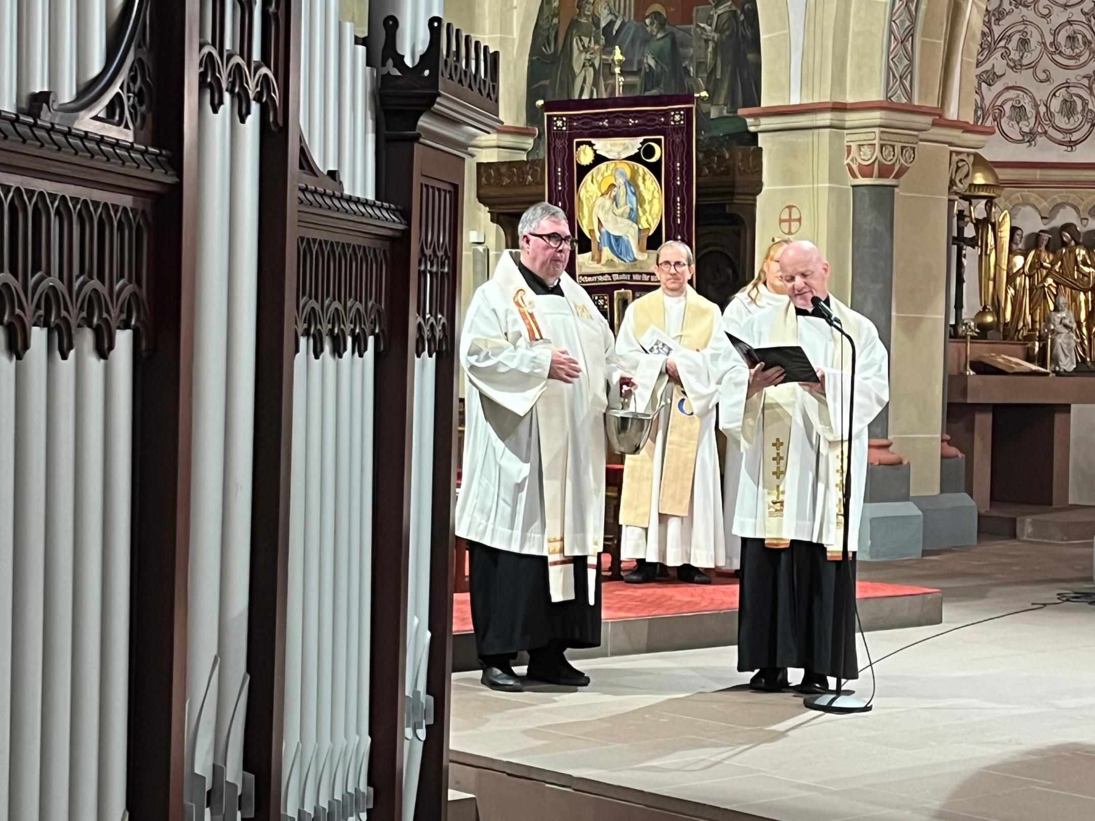 Segnung der Chororgel (c) Stefan Gross/St.Marien Segnung der Chororgel