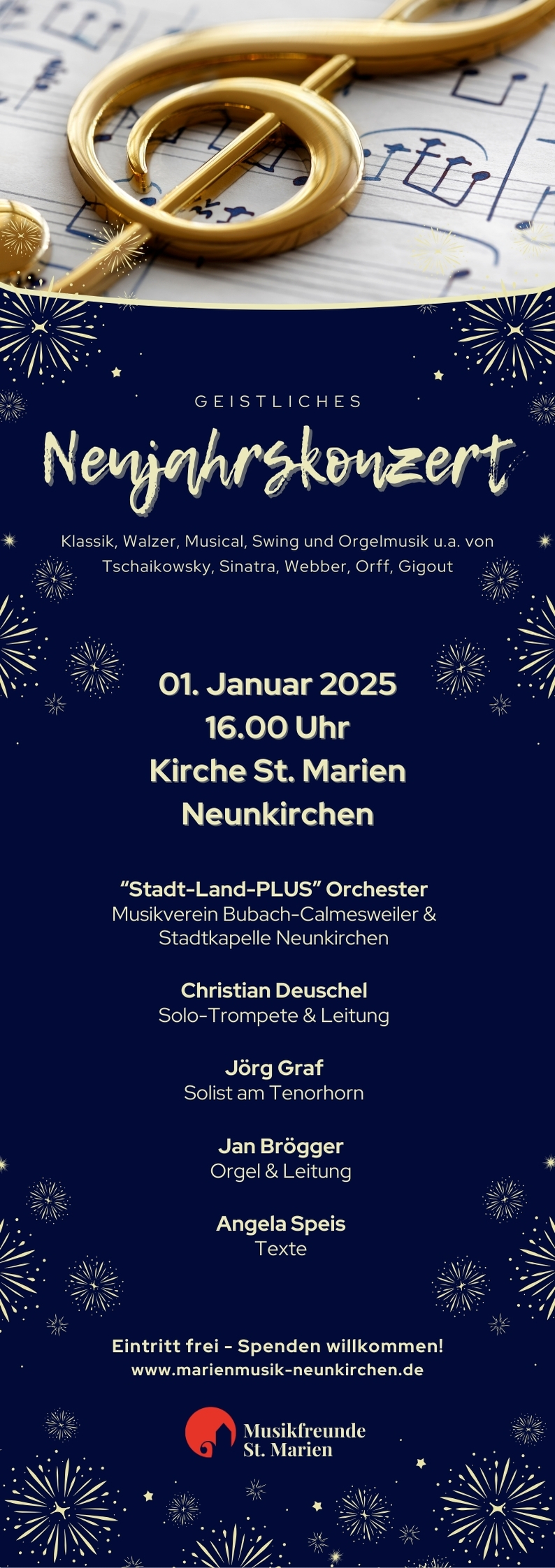 Plakat_Neujahrskonzert_2025 (c) Musikfreunde St. Marien Neunkirchen Plakat_Neujahrskonzert_2025