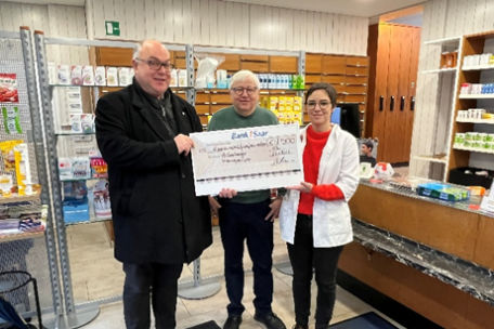 Spendeübergabe der Furpacher Apotheke 2026