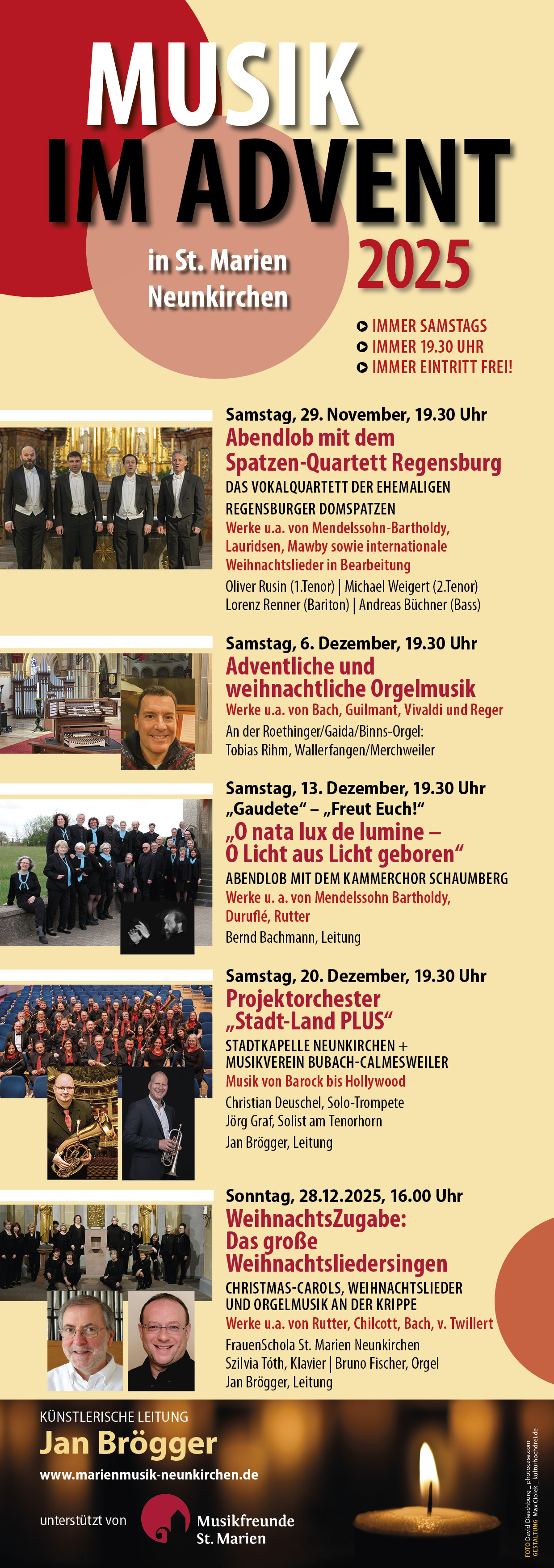 Plakat Adventsmusik2025